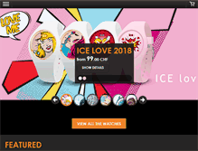 Tablet Screenshot of ch.ice-watch.com