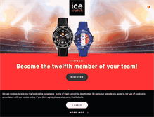 Tablet Screenshot of ice-watch.com